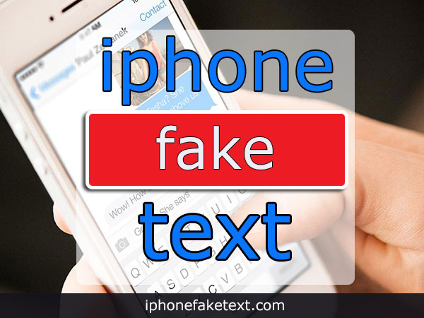 fake a text